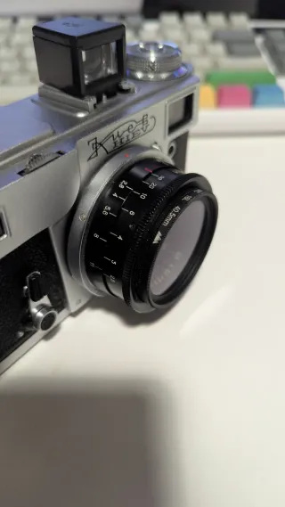 Objetivo Jupiter-12 para Contax/Kiev