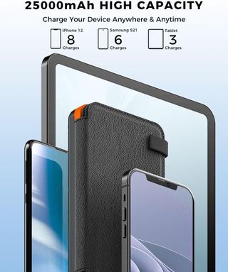 Cargador solar 25000mAh Power Bank