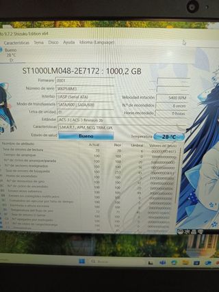 Disco Duro Seagate Barracuda Pro 1TB 2.5