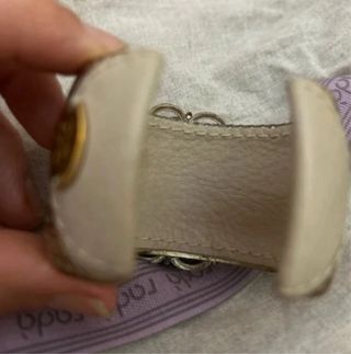 Bracciale con pietre arancioni e argento