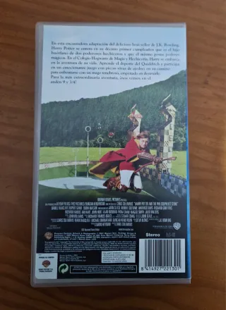 Harry Potter y la Piedra Filosofal VHS