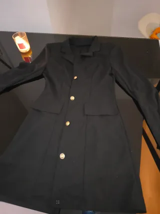 Vestido blazer negro
