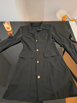 Vestido blazer negro