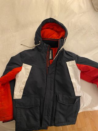 Chaqueta Anorak Jack&Jones Azul Marino y Rojo M