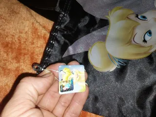 Borsa a tracolla Disney Tinker Bell nera