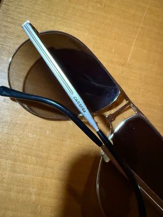 Gafas de sol Carrera Aviador Marrón y Dorado