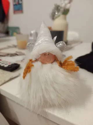 Gnomi Natalizi in Tessuto e Vimini