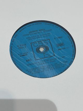 Vinilos Mozart - George Szell / Cleveland Orch