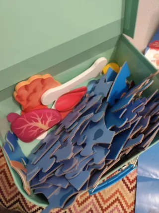 Puzzle Cuerpo Humano Hape 10 Piezas