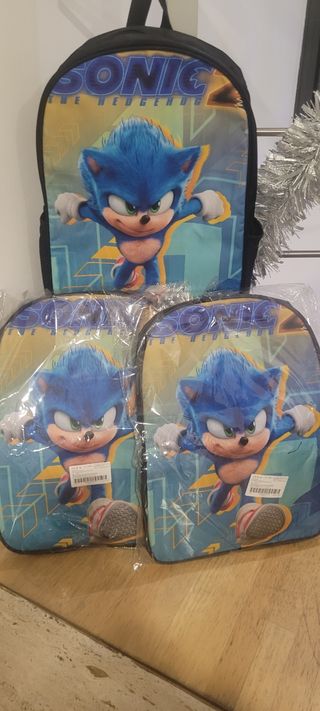 Mochila Infantil Sonic