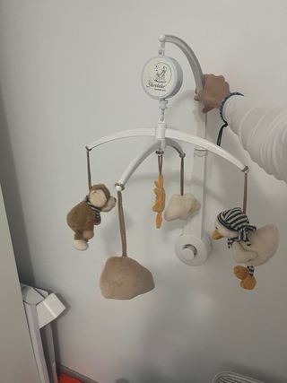 Móvil cuna Sterntaler peluches