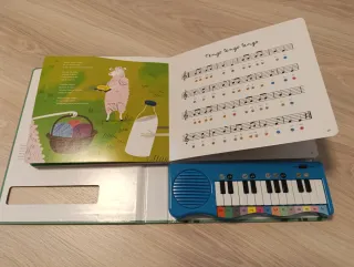 Libro infantil piano "Mis Primeras Canciones"
