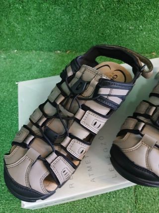 Geox Uomo Sandal Strada C Sandalias Deportivas, 39
