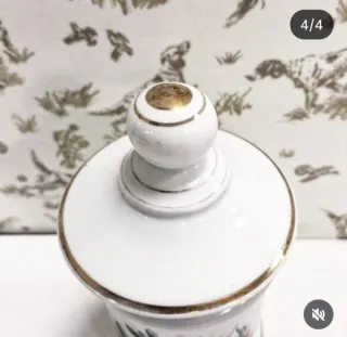 Recipiente de porcelana para té