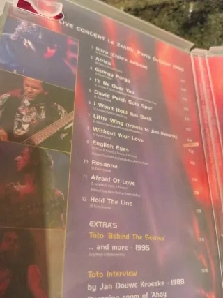 DVD Toto Greatest Hits Live... And More