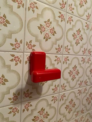 Accessori da Bagno Vintage Rossi - Anni '70/'80