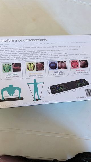 Plataforma de entrenamiento Fitness Crane