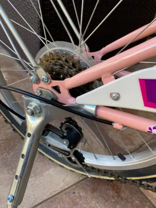 Bicicleta WST Sniper 20 Niña Rosa