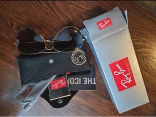 Ray-Ban Aviator Occhiali da Sole Oro Nero