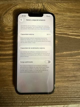 iPhone 13 128GB 86% Salud