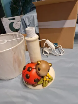 Lampada Thun Coccinella Ceramica e Tessuto