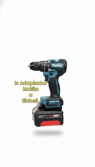 ㊗️1- Adaptador Makita a baterías Einhell ㊗️