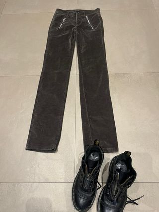 Pantaloni vintage velluto anni 2000
