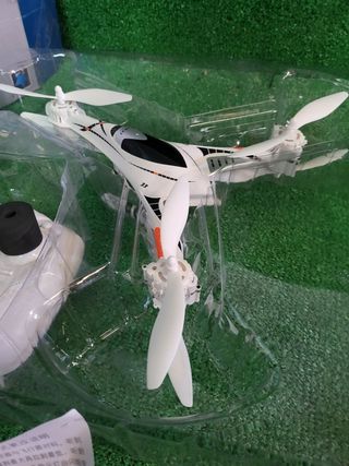 CX-33 Tricopter blanco - Cámara HD Dron