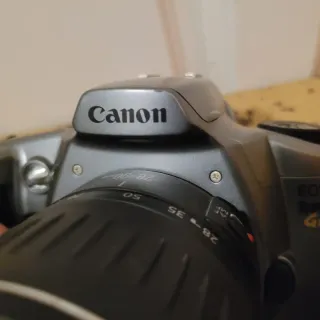 Cámara Canon Rebel GII Plata/Negra