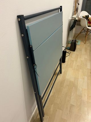 Escritorio sklumm metal y madera