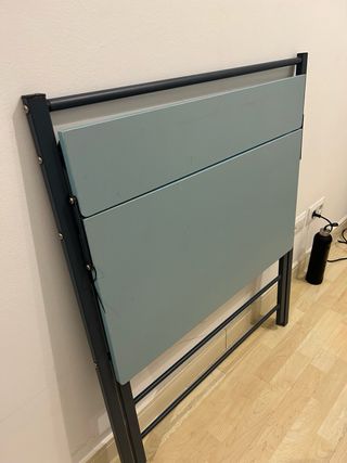 Escritorio sklumm metal y madera