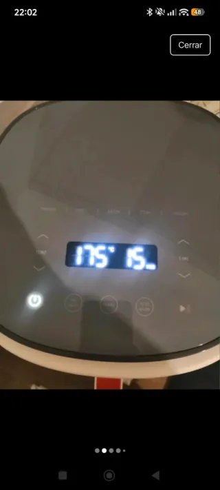 Freidora de aire Cosori blanca