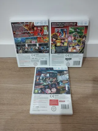 Pack 3 Juegos Wii: Bakugan y Beyblade
