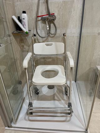 silla para ducha y wc