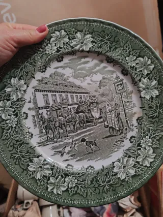 Piatti in porcellana inglese