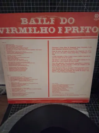 2 LPs Anos 80 Flamengo Futebol Samba