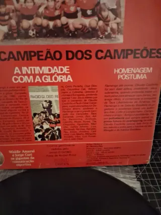 2 LPs Anos 80 Flamengo Futebol Samba