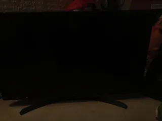 Televisión LG Negra