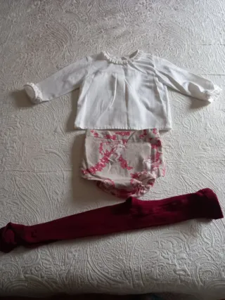 Conjunto 24 meses: Chaqueta, Camisa, Braguita