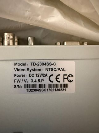 Grabador DVR con 2 Cámaras