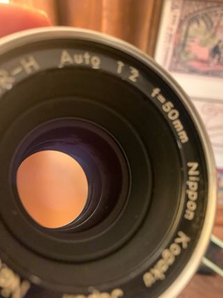 Objetivo Nikon Nikkor 50mm f/2