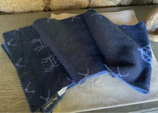 Sciarpa Unisex Cachemire IoSardegna Blu