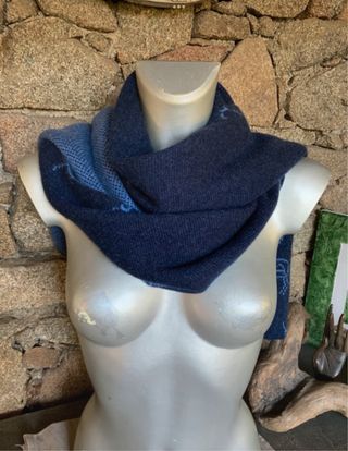 Sciarpa Unisex Cachemire IoSardegna Blu