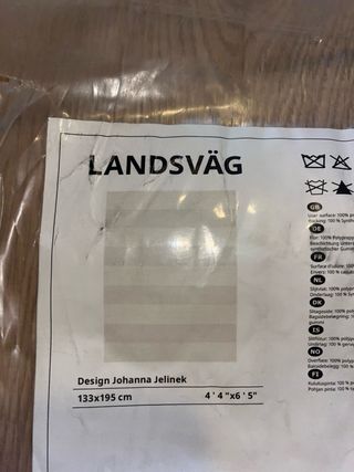 Tappeto Ikea Landsväg Beige