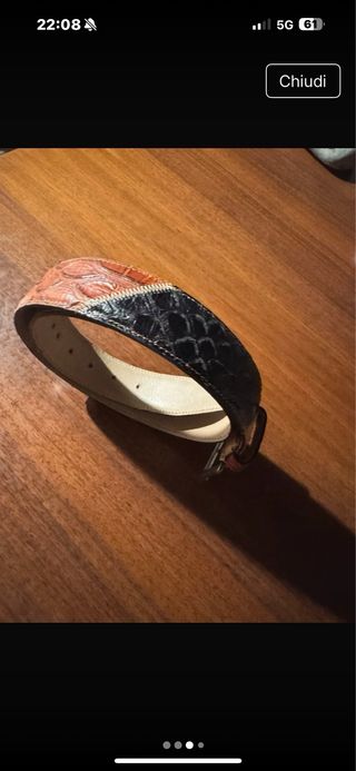 Cintura Theo Guzman Pelle Uomo