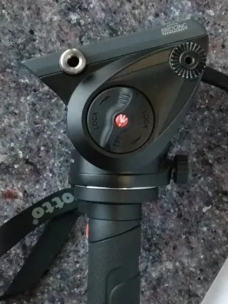 Monopie Video Manfrotto xpro de aluminio.