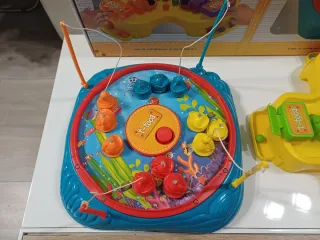 Maletín Juegos Pesca Pececitos + Tragabolas