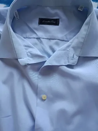 Camisa Emidio Tucci Azul Talla 4