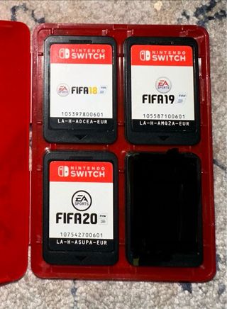 Nintendo Switch consola azul y rojo