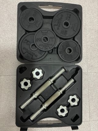 Kit Mancuernas Decathlon 20kg